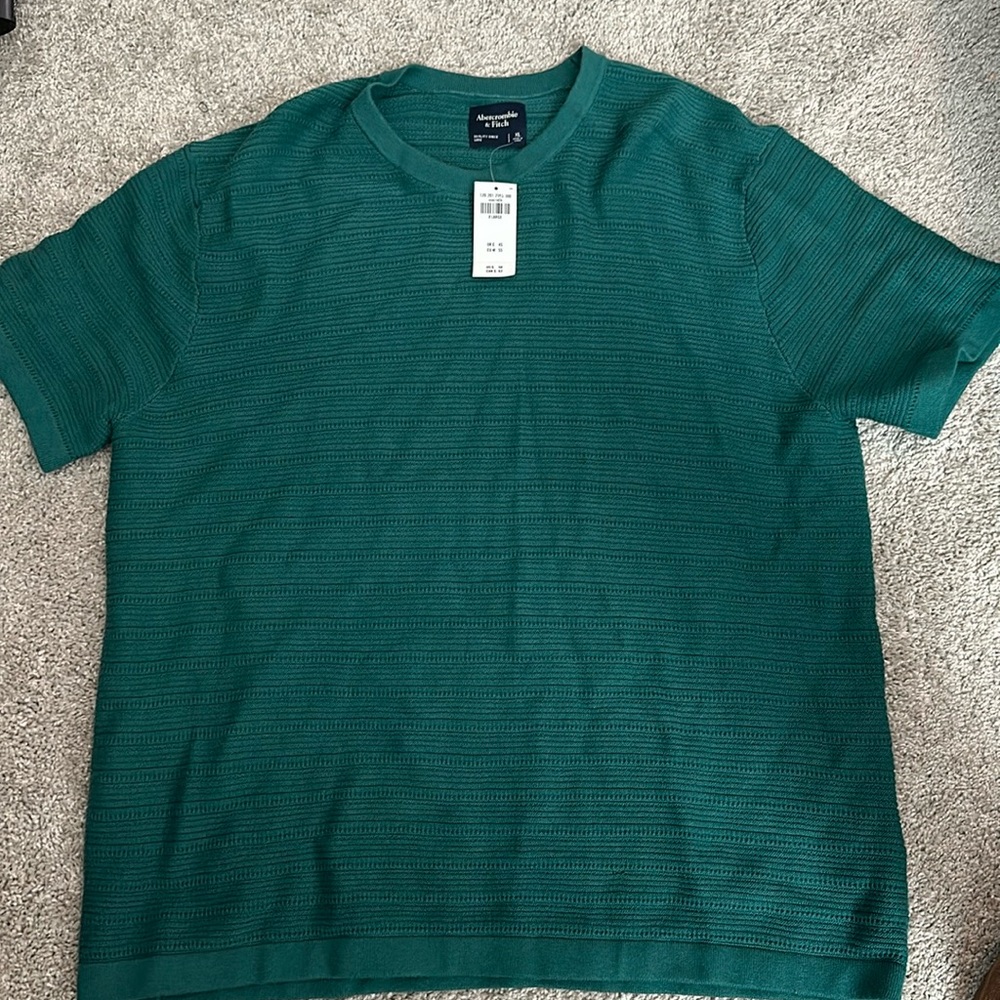 Abercrombie & Fitch textured tee